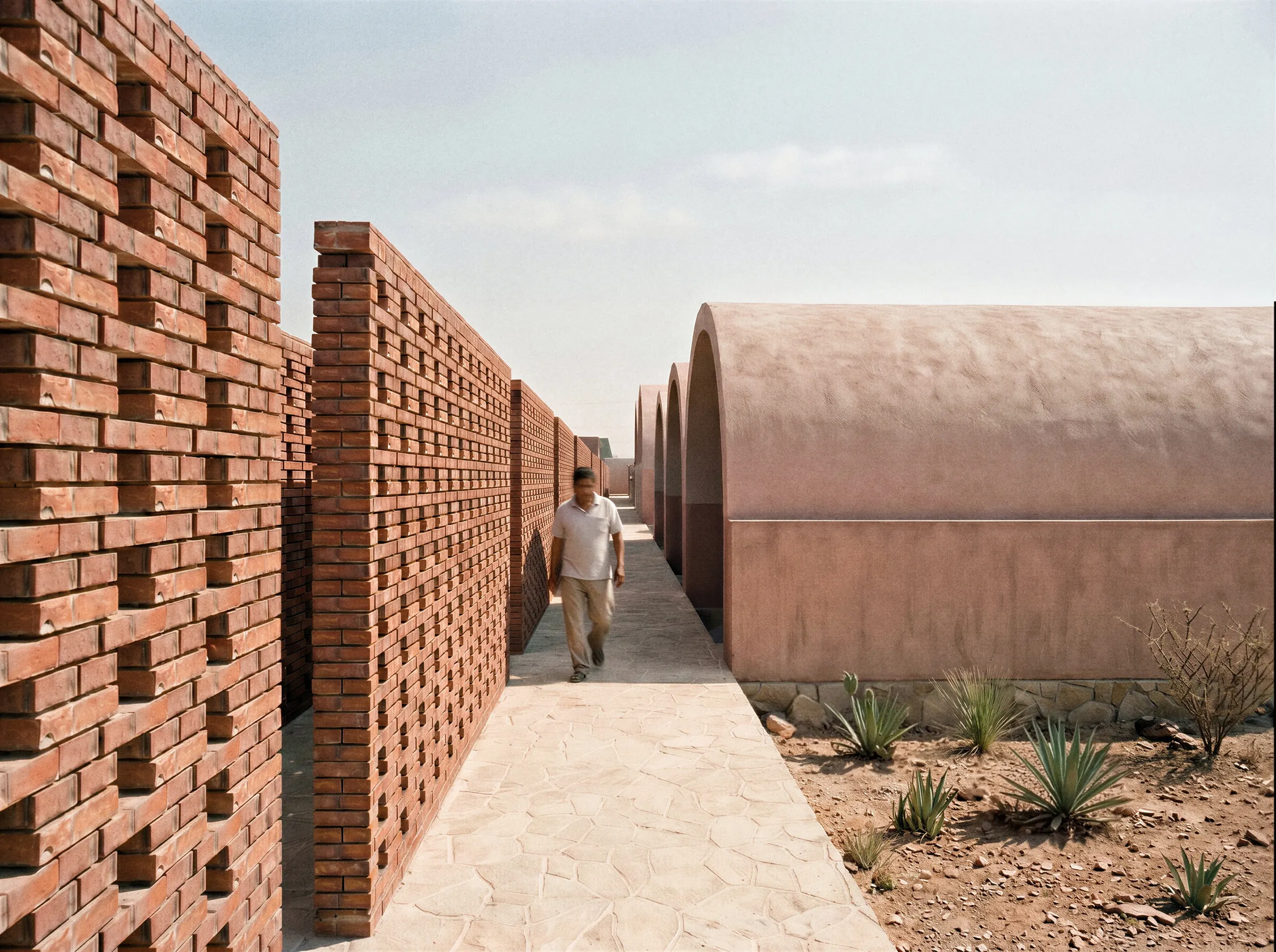 Mineral de Pozos — Escuela de oficios, vista 2
