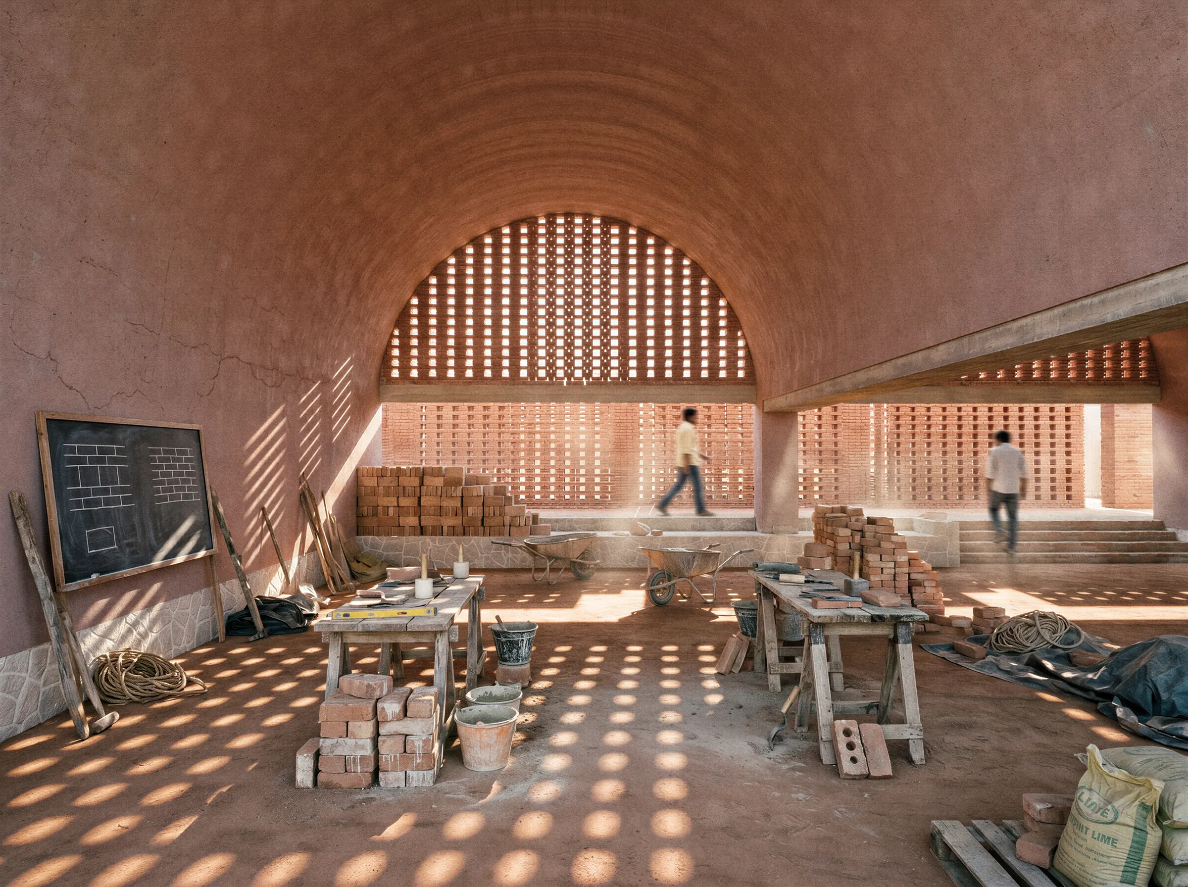 Mineral de Pozos — Escuela de oficios, vista 3